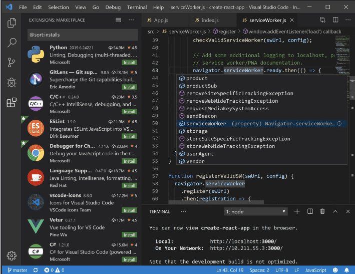 文本编辑器Visual Studio Code(VSCode)的安装及使用